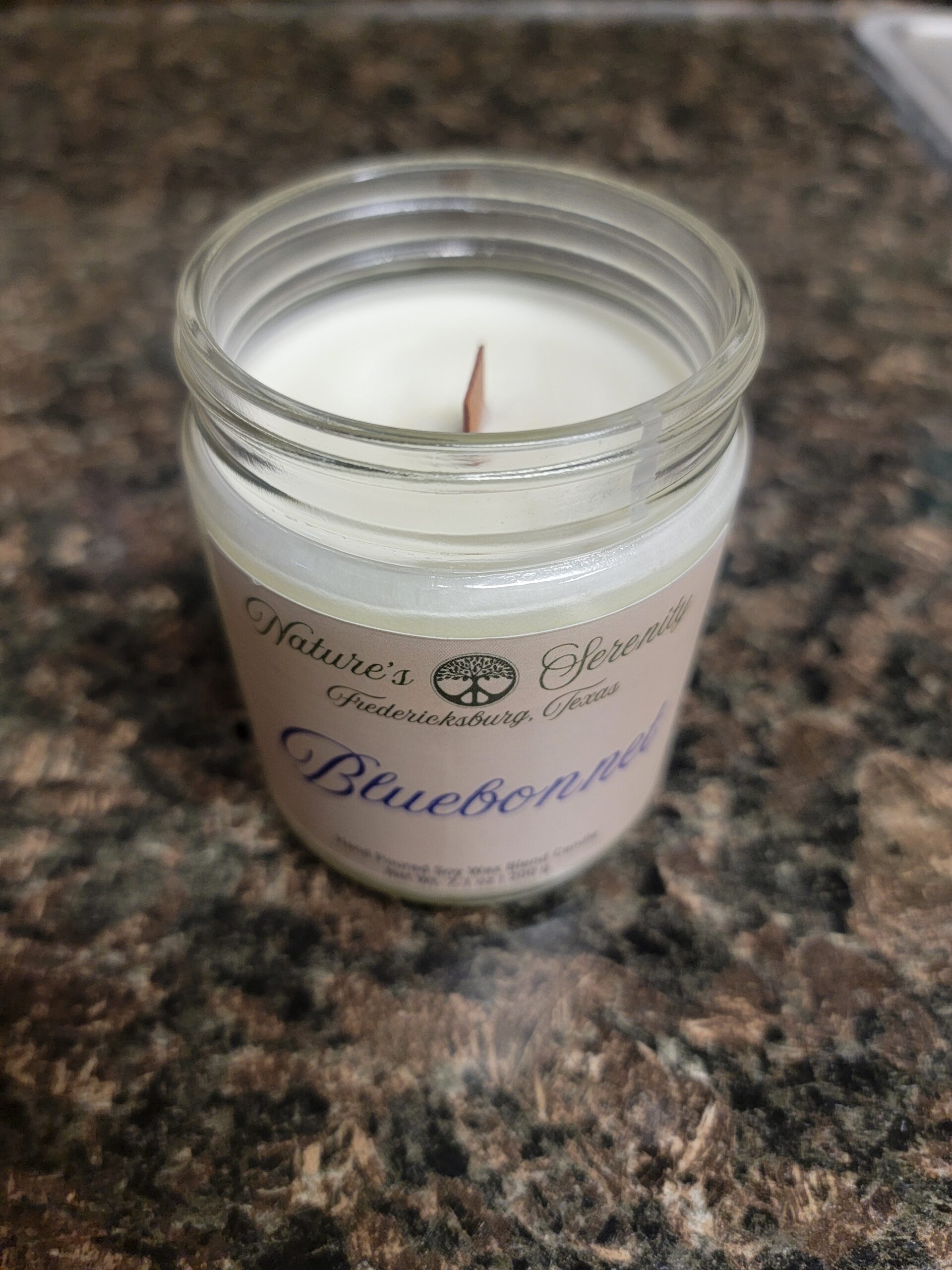 Bluebonnet - 7.1oz Soy Wax Blend Candle - Image 4