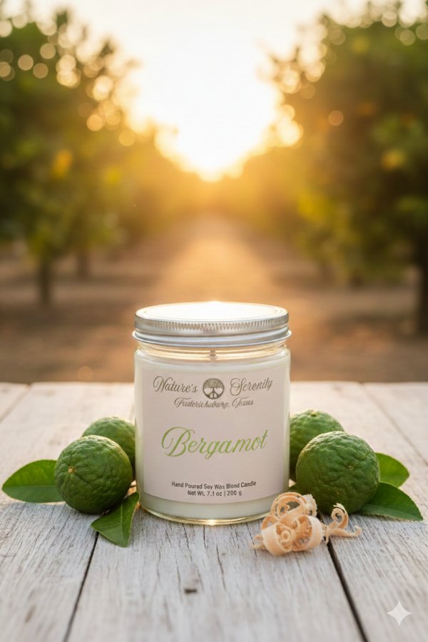 Bergamot - 7.1oz Soy Wax Blend Candle