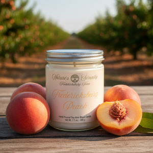 Fredericksburg Peach - 7.1oz Soy Wax Blend Candle