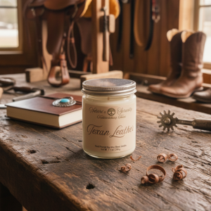 Texan Leather - 7.1oz Soy Wax Blend Candle