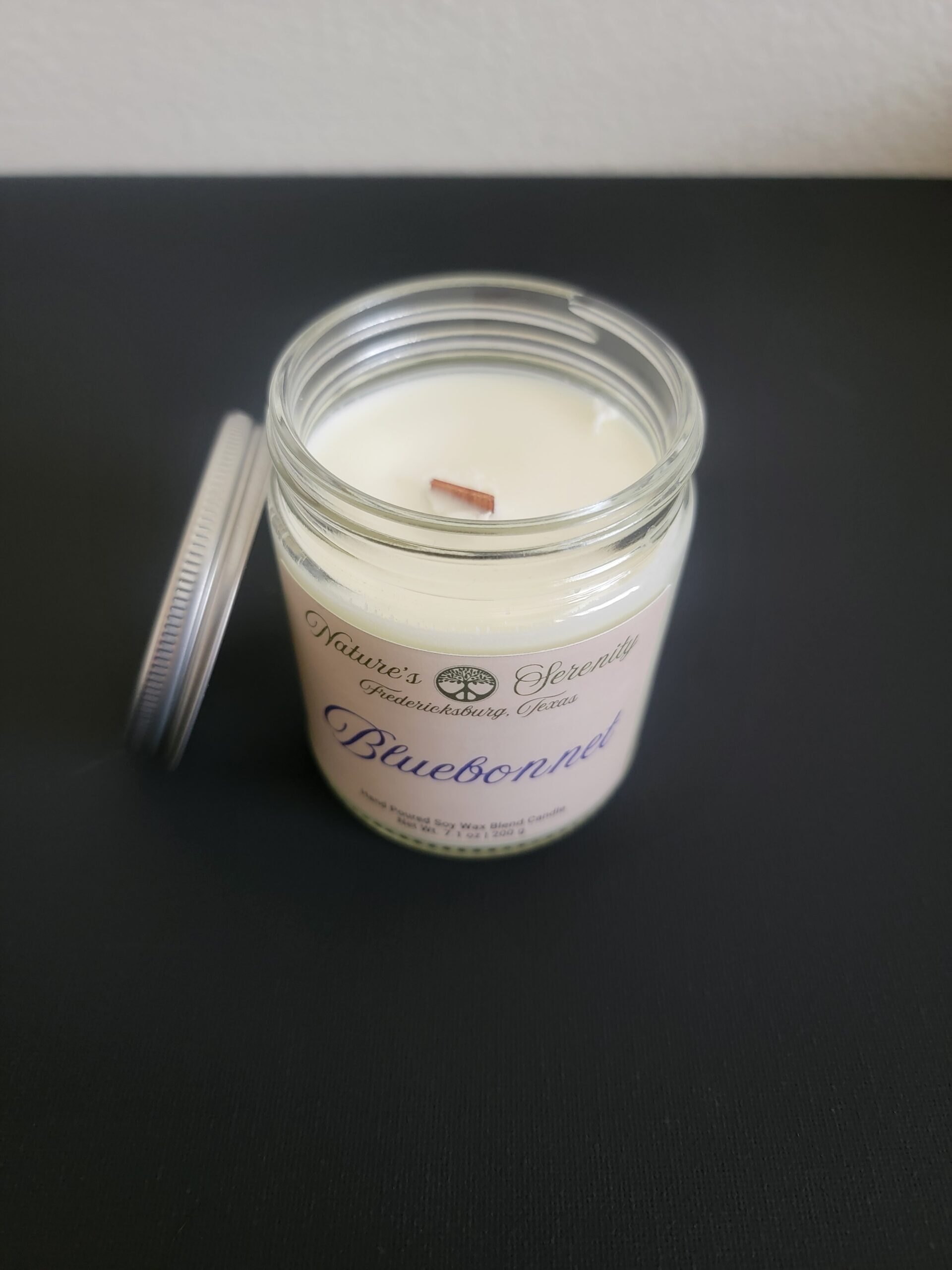Bluebonnet - 7.1oz Soy Wax Blend Candle - Image 5