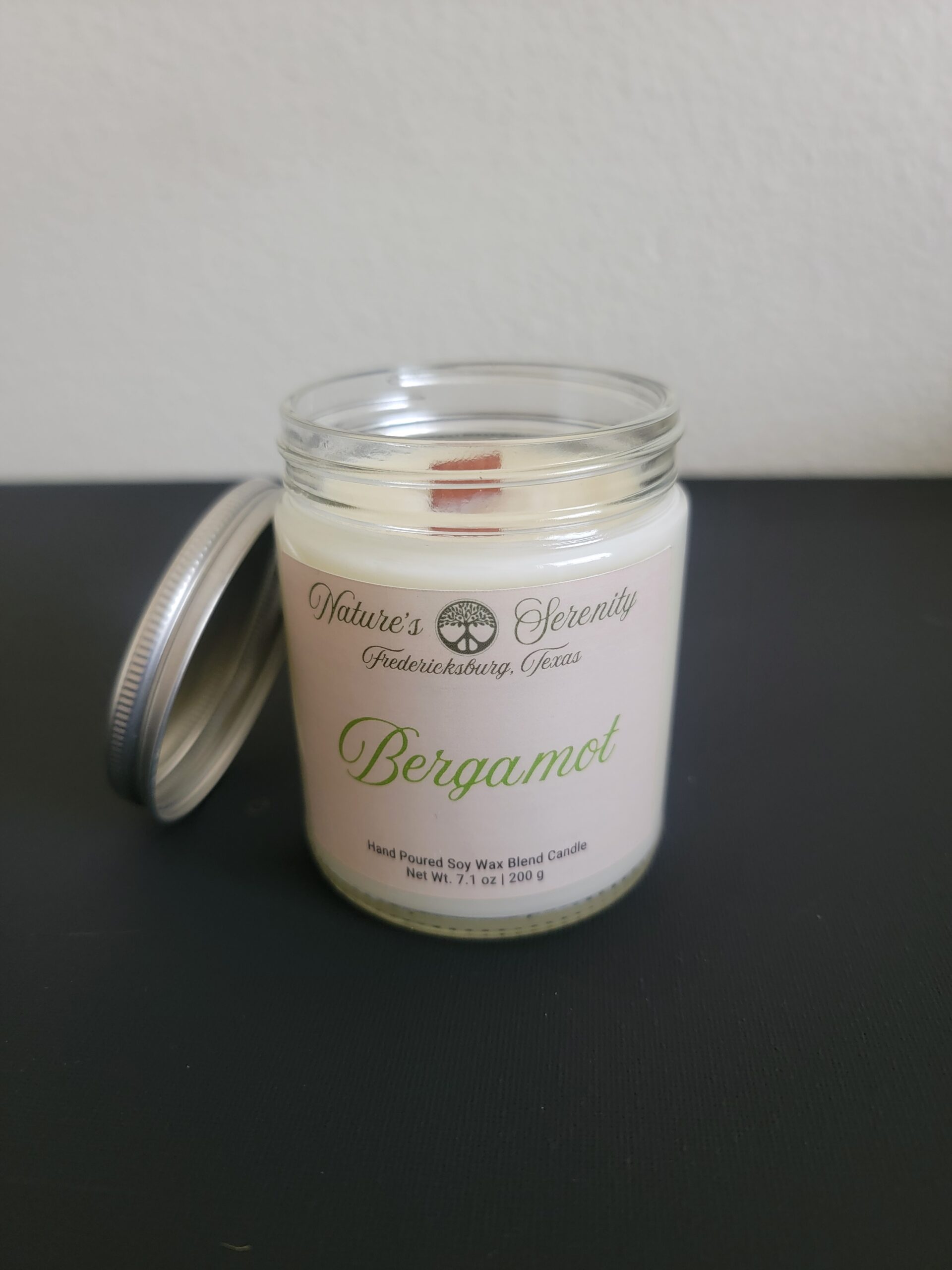 Bergamot - 7.1oz Soy Wax Blend Candle - Image 5