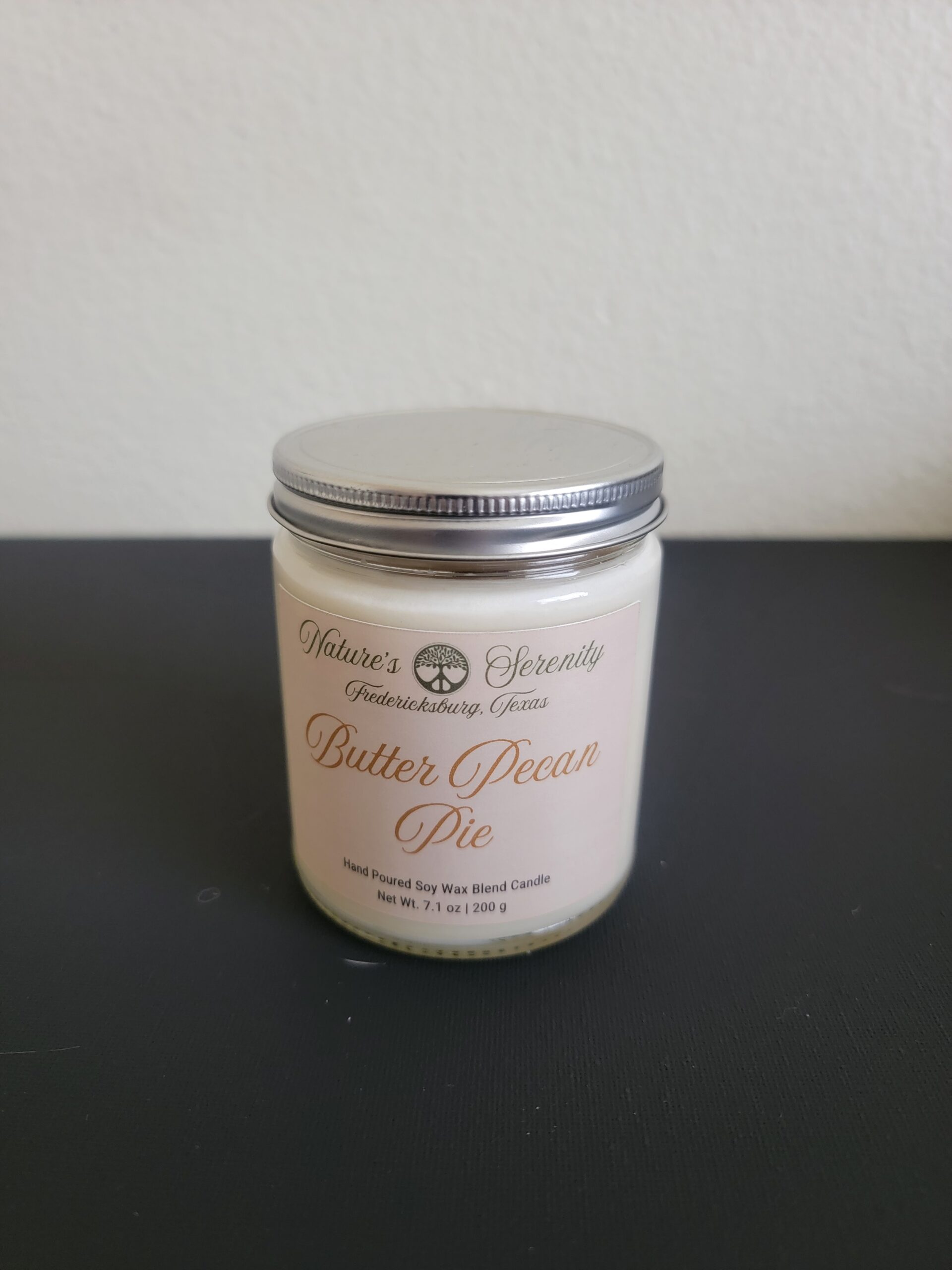 Butter Pecan Pie - 7.1oz Soy Wax Blend Candle - Image 4