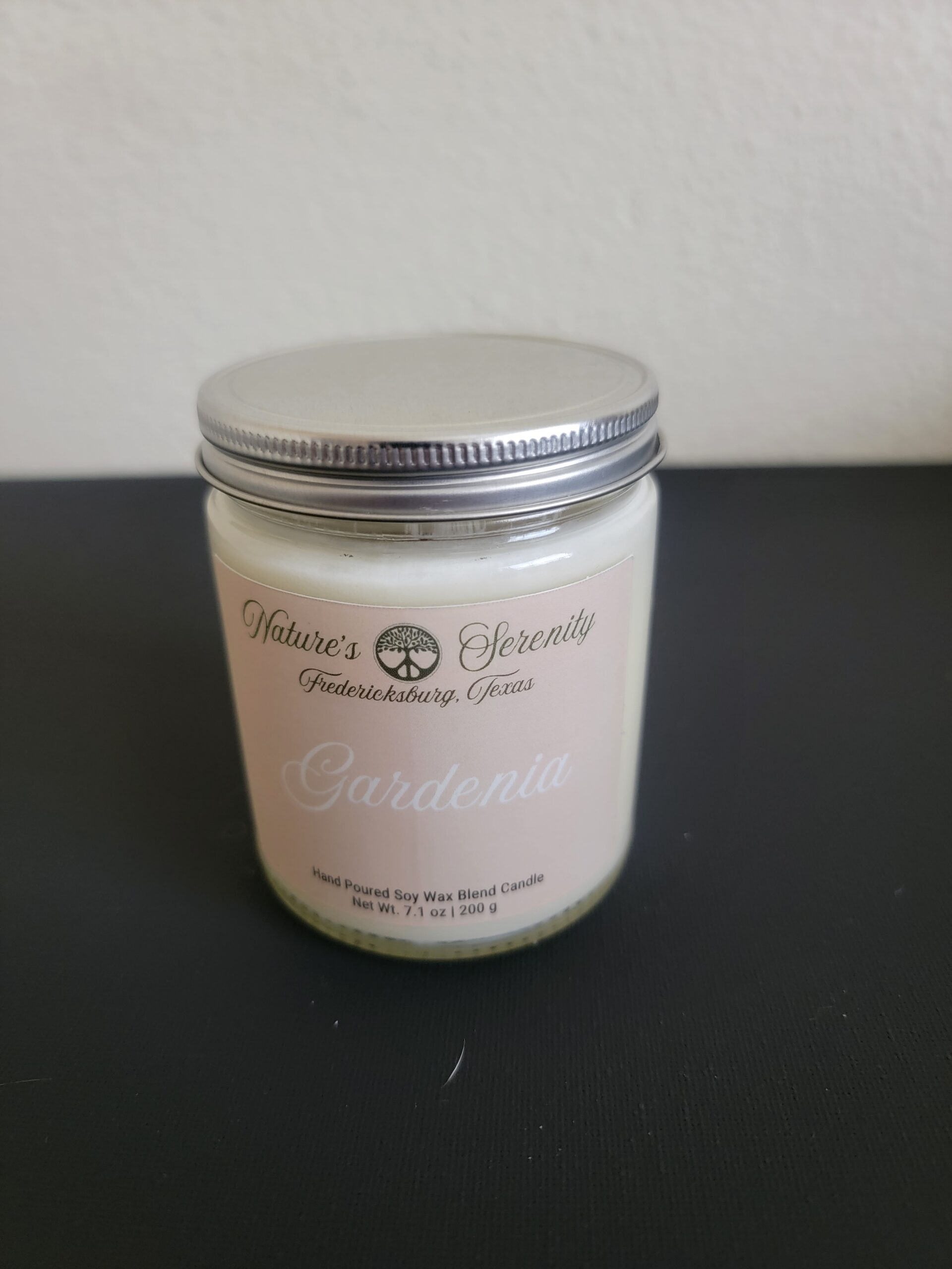 Gardenia - 7.1oz Soy Wax Blend Candle - Image 4