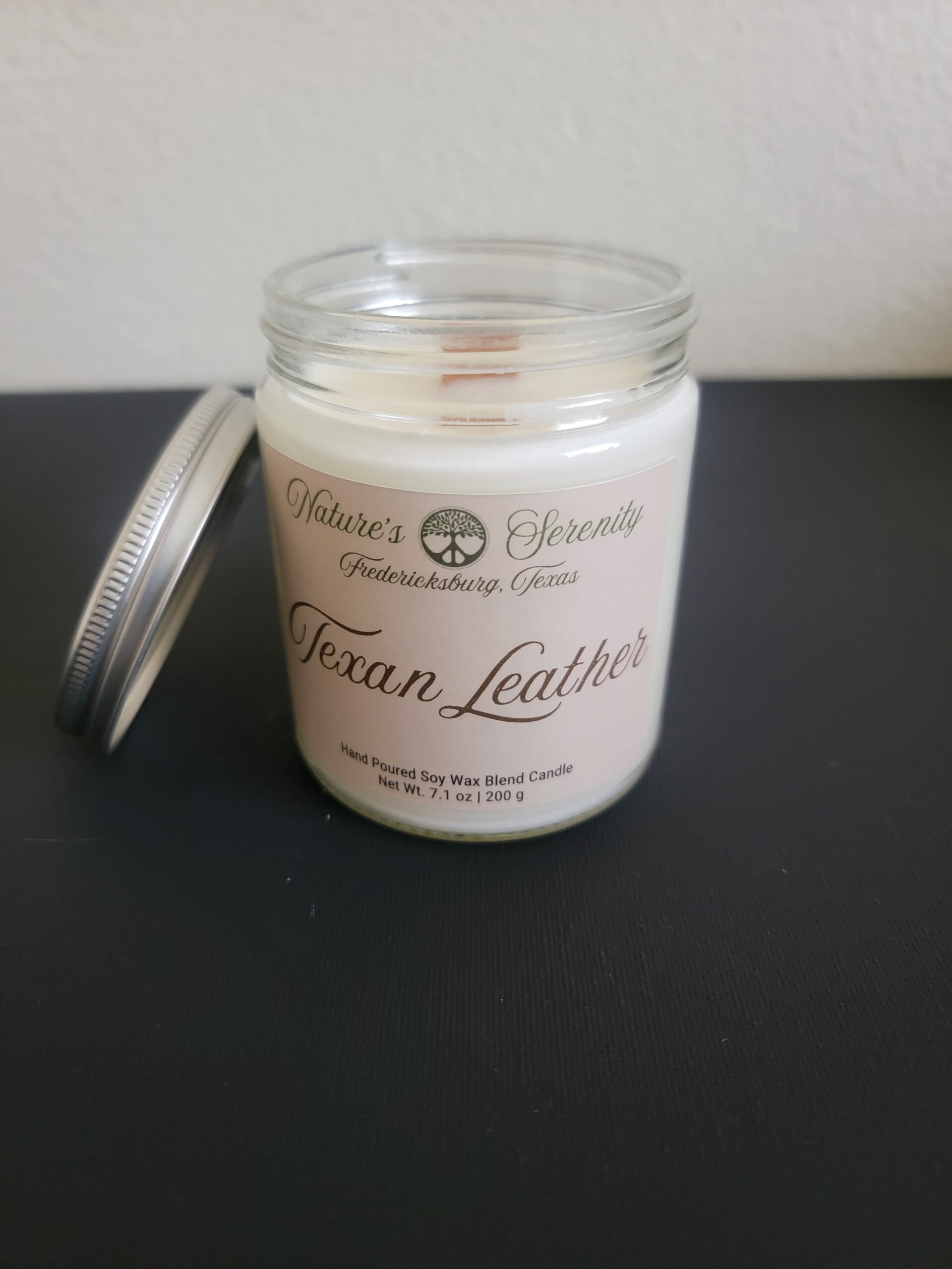 Texan Leather - 7.1oz Soy Wax Blend Candle - Image 6