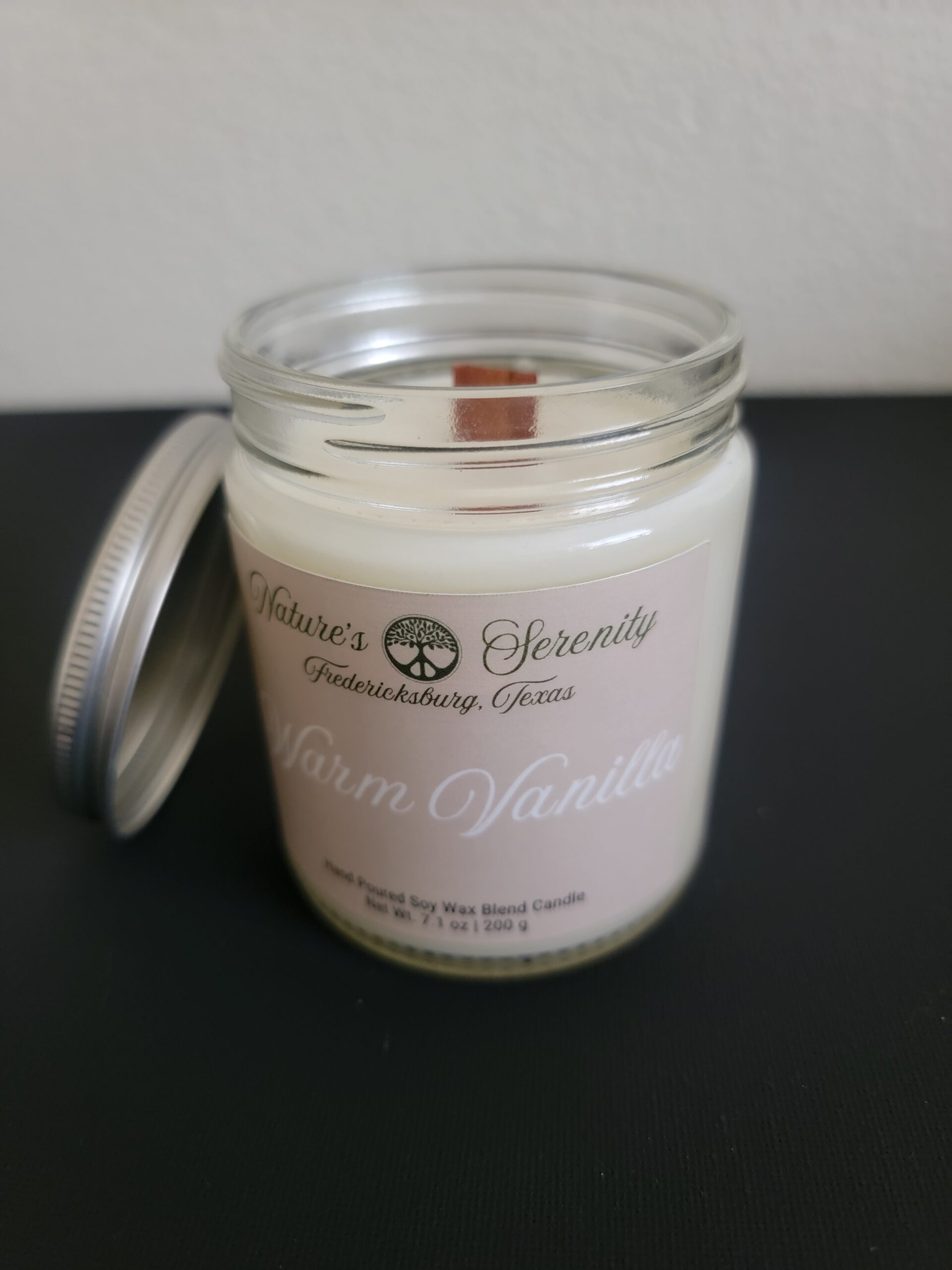 Warm Vanilla - 7.1oz Soy Wax Blend Candle - Image 5