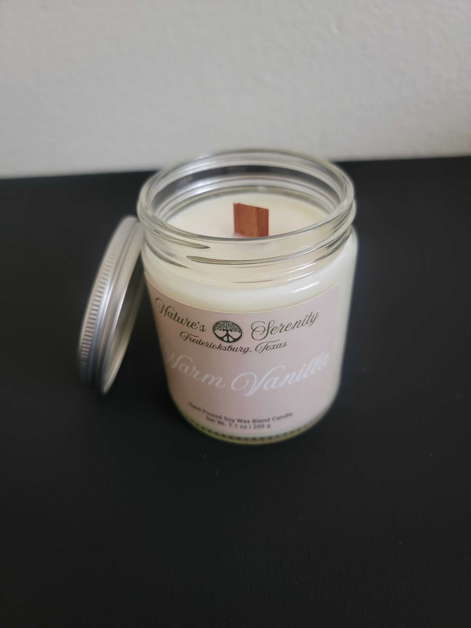 Warm Vanilla - 7.1oz Soy Wax Blend Candle - Image 6
